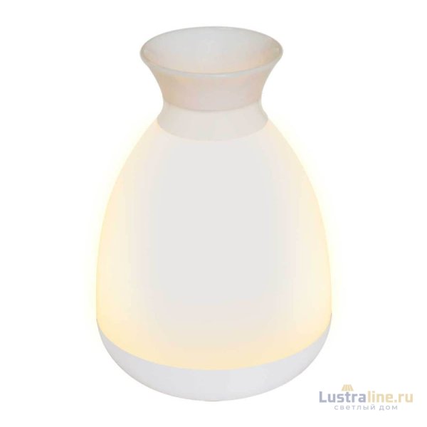 Фигурка светодиодная от аккумулятора «Ваза» 17x12см (UL-00004545) Uniel ULD-R200 LED/100Lm/3000K/RGB White Фигурка светодиодная от аккумулятора «Ваза» 17x12см (UL-00004545) Uniel ULD-R200 LED/100Lm/3000K/RGB White
