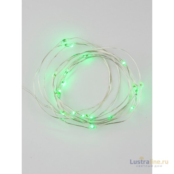 Светодиодная гирлянда Uniel Роса (UL-00007247) разноцветный ULD-S0200-020/DTB/3AA/RC RGB IP20 Dew
