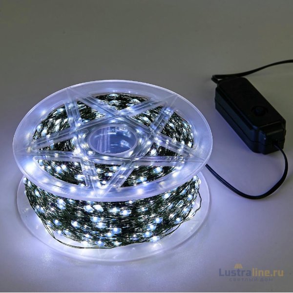 Гирлянда Роса Uniel ULD-S20000-2000/DGA WHITE IP20 DEW UL-00012091