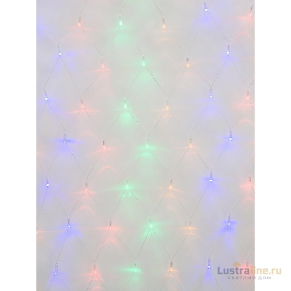 Светодиодная гирлянда Uniel сетка (09565) разноцветный ULD-N2520-240/DTA Multi IP20