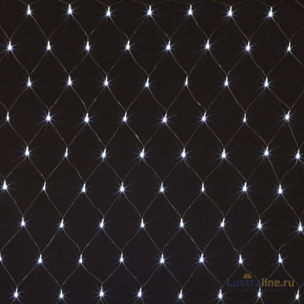 Светодиодная сеть Eurosvet 300-001 белый 1,5*1,5м IP20