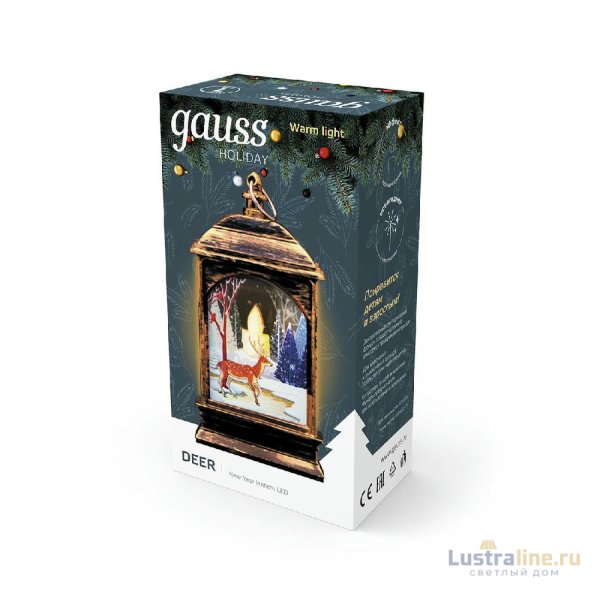 Светодиодный фонарь Олененок Gauss Holiday HL031