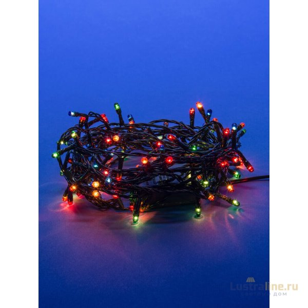 Светодиодная гирлянда (UL-00002388) Uniel 220V разноцветный UDL-S0500-100/DGA Multi IP20 Mini