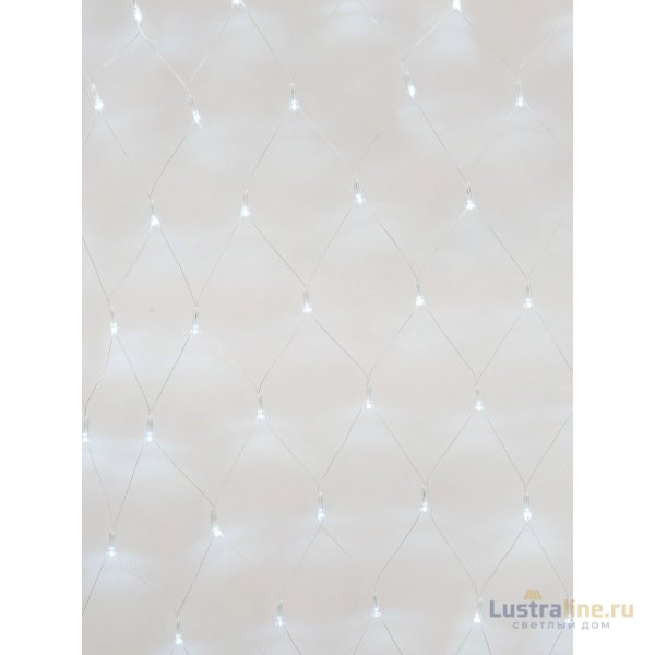 Светодиодная гирлянда Uniel сетка (UL-00007220) белый ULD-N1515-96/STK White IP44