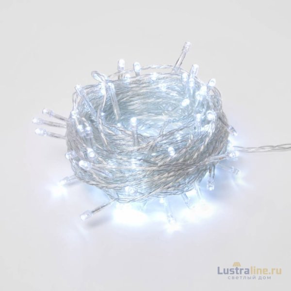 Светодиодная гирлянда (UL-00007201) Uniel 220V белый ULD-S1000-100/DTA White IP20 Светодиодная гирлянда (UL-00007201) Uniel 220V белый ULD-S1000-100/DTA White IP20