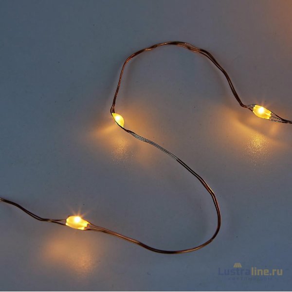 Гирлянда Роса Uniel ULD-S2000-200/DTA AMBER IP20 DEW UL-00012077