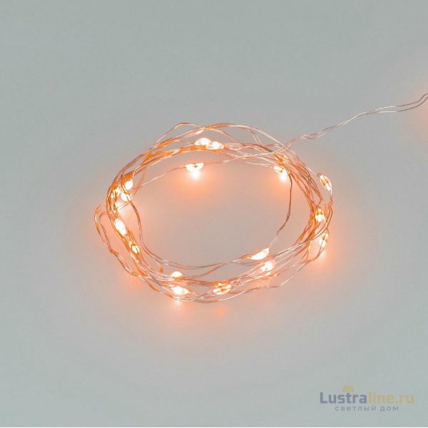 Светодиодная гирлянда Ardecoled ARD-DEW-HOME-2000-CLEAR-20LED-STD Orange 048702