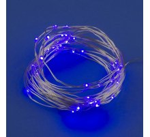 Гирлянда Uniel ULD-S0200-020/SСB/2AA PURPLE IP20 DEW UL-00010897