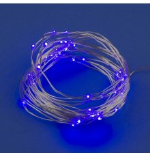 Гирлянда Uniel ULD-S0200-020/SСB/2AA PURPLE IP20 DEW UL-00010897