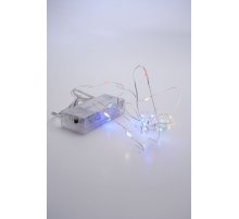 Светодиодная гирлянда Feron CL570 линейная разноцветная 2м + 0.5м с питанием от батареек артикул 32363