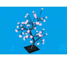 Светодиодное дерево 35x20x45см (UL-00001401) Uniel ULD-T3545-048/SBA PINK IP20 SAKURA