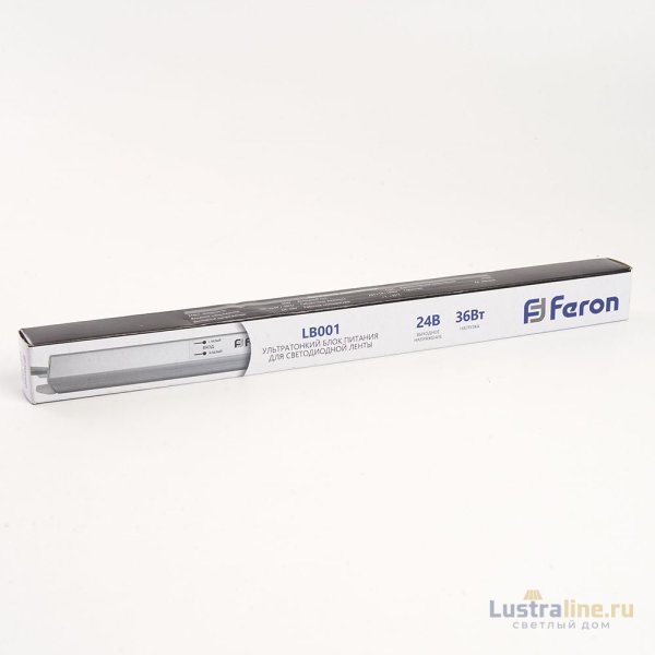 Трансформатор для светодиодной ленты Feron LB001 36Вт 24В IP20 48012