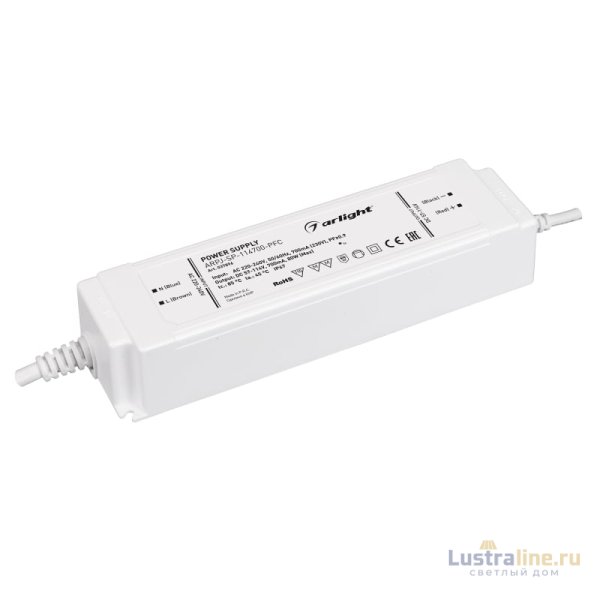 Блок питания Arlight ARPJ-SP-114700-PFC (80W, 57-114V, 0.7A) 037896