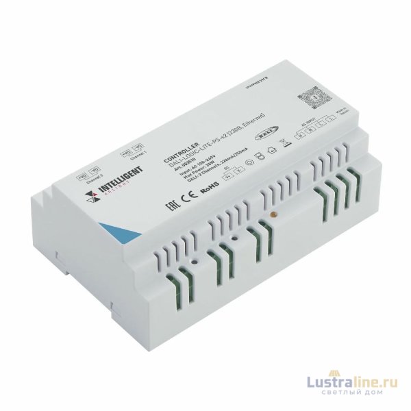 Контроллер Arlight DALI-LOGIC-LITE-PS-x2 (230B, Ethernet) 053510