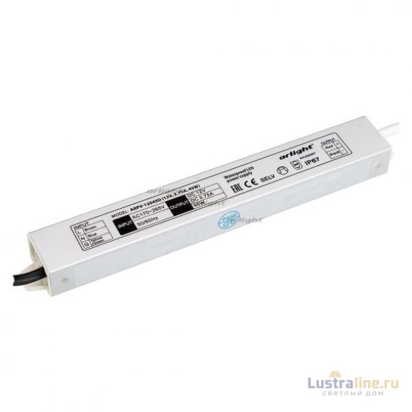 Блок питания Arlight ARPV-12045-D (12V, 3.8A, 45W) 022457