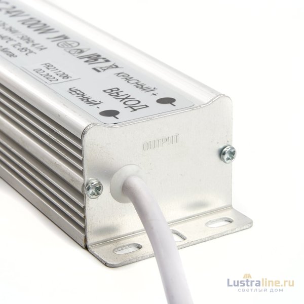 Трансформатор для светодиодной ленты Feron LB007 100Вт 24В IP67 48059