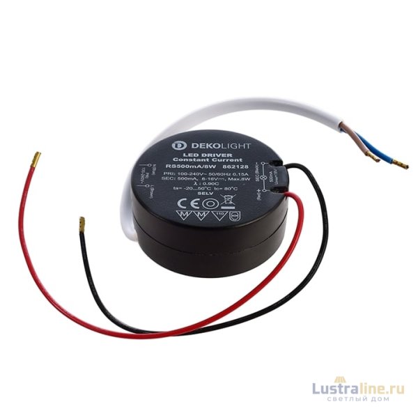 Блок питания Deko-Light Eingangsspannung 8Вт 100-240В IP20 862128