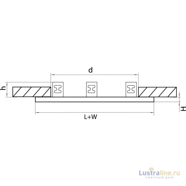 Рамка Lightstar Domino Quadro 214537