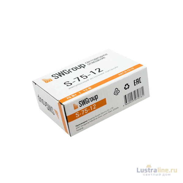 Блок питания SWG S-75-12 000298