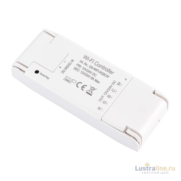 WIFI контроллер RGBCW для светодиодных лент ST Luce Functional 12/24V 8A ST9000.500.01RGBCW