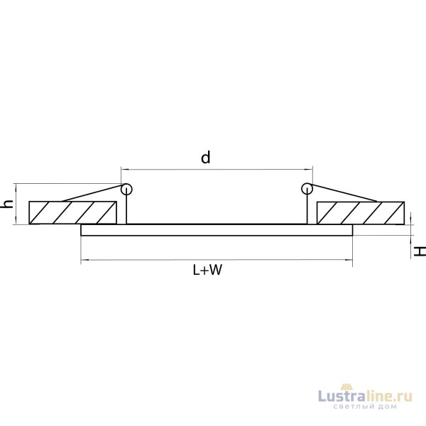 Рамка Lightstar Domino Quadro 214526 УЦ