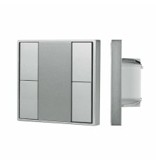 Кнопочная панель Arlight DALI-201-23-4K-D2-IN Silver (BUS, Frame) 048223
