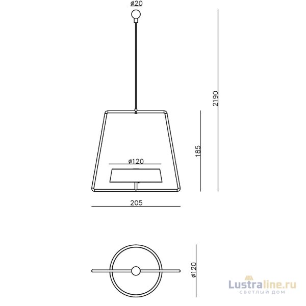 Основание для подвесного светильника Deko-Light Miram 930625
