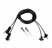 Подвес токопроводящий Arlight ARL-SL-LINE 2x2m Set Black 045800