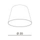 Абажур Azzardo Shade ZF 20 AZ2597
