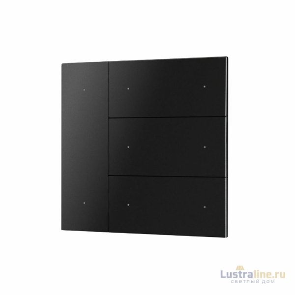 Накладка панели Arlight KNX-23-4G-SUF Black (Backlight) 051083