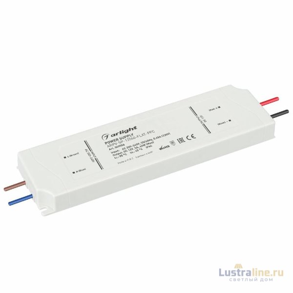 Блок питания Arlight ARPV-SP-12060-FLAT-PFC (12V, 5A, 60W) 049006