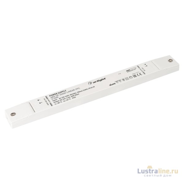 Блок питания Arlight ARV-SP-24060-Linear-PFC (24V, 2.5A, 60W) 032624