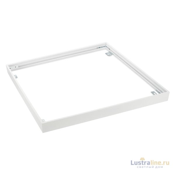 Рамка для накладной установки панелей Arlight SX6060A White (для панели IM-600x600) 026610