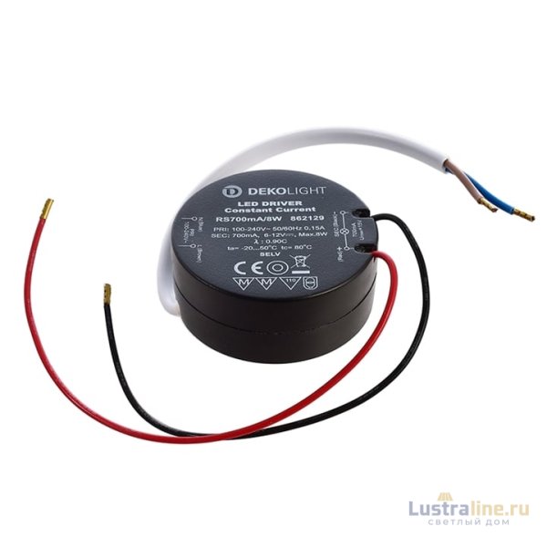 Блок питания Deko-Light Eingangsspannung 8Вт 100-240В IP20 862129