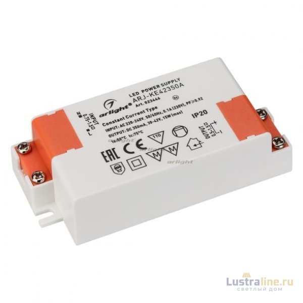 Блок питания Arlight ARJ-KE42350A (15W, 350mA, PFC) 023446