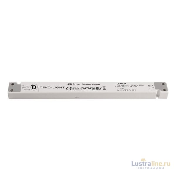 Блок питания Deko-Light Power supply 60Вт 220-240В IP20 862094