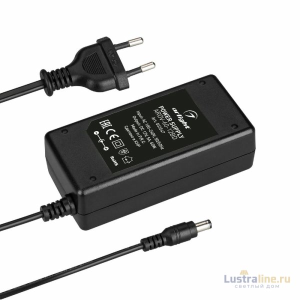Блок питания Arlight ARDV-60-12BD (12V, 5A, 60W) 033547 Блок питания Arlight ARDV-60-12BD (12V, 5A, 60W) 033547