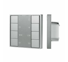Кнопочная панель Arlight DALI-201-23-1G-2SC-MIX-DT8-IN Silver (BUS, Frame) 048217