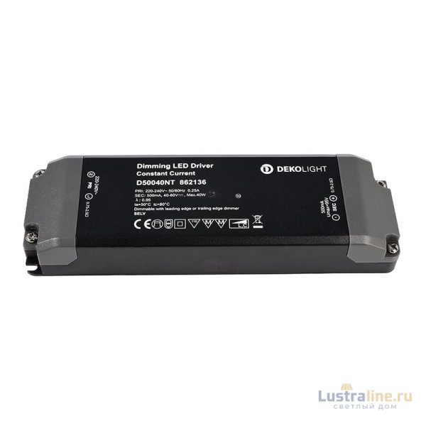 Блок питания Deko-Light Power supply 40Вт 220-240В IP20 862136