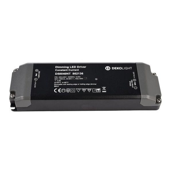 Блок питания Deko-Light Power supply 40Вт 220-240В IP20 862136