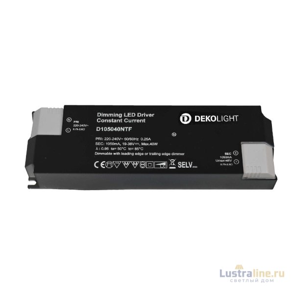 Блок питания Deko-Light Power supply 40Вт 220-240В IP20 862209