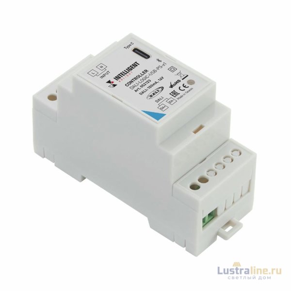 Контроллер Arlight DALI-LOGIC-USB-PS-x1 (BUS/230V, BLE) 052123