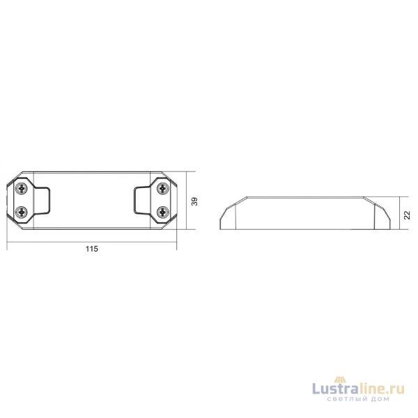 Блок питания Deko-Light Power supply 9Вт 220-240В IP20 862202