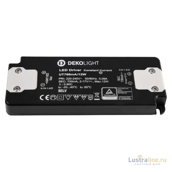 Блок питания Deko-Light 12Вт 220-240В IP20 862227