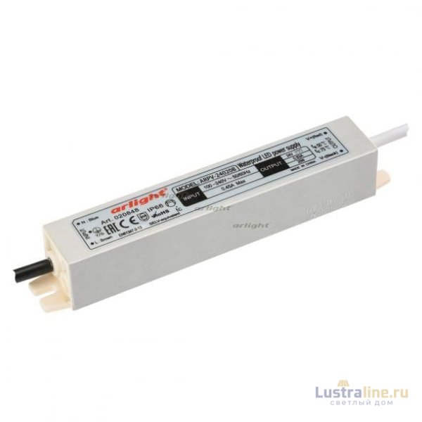 Блок питания Arlight ARPV-24020-B (24V, 0.8A, 20W) 020848