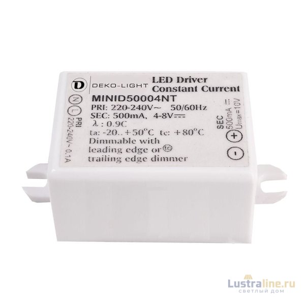 Блок питания Deko-Light Power supply 4Вт 220-240В IP20 872014
