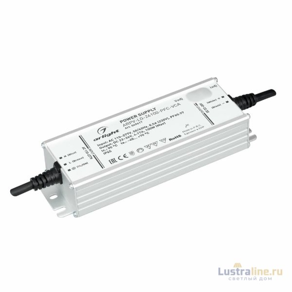 Блок питания Arlight ARPV-LG-24100-PFC-VCA (22-26V, 4.17A, 100W) 049617