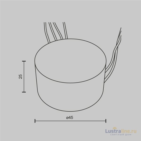 Блок питания Maytoni 12Вт IP54 Dali PSL-DL40-S-300mA Блок питания Maytoni 12Вт IP54 Dali PSL-DL40-S-300mA