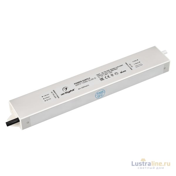 Блок питания Arlight ARPV-12080-Slim-D (12V, 6.7A, 80W) 025744(1)