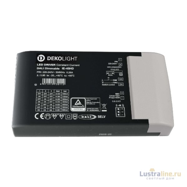 Блок питания Deko-Light Power supply 45Вт 220-240В IP20 862193